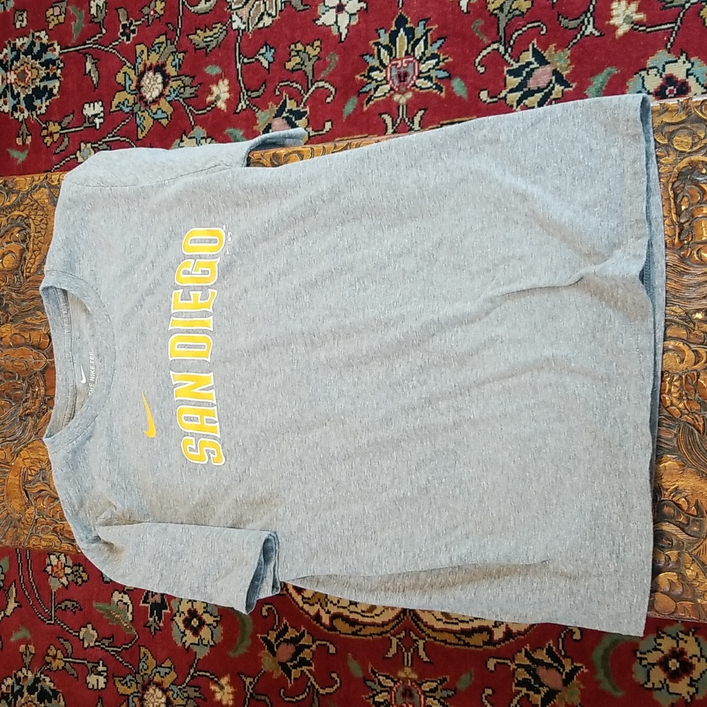 NIKE MLB Soto Jersey San Diego Tee Large Grey